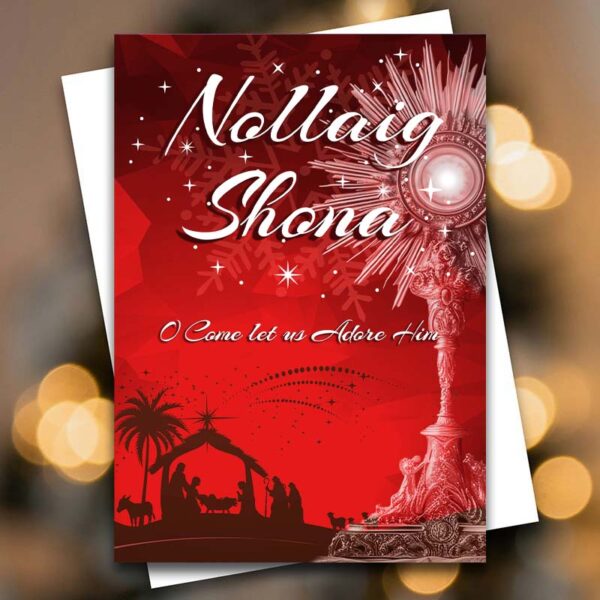 Catholic Nativity scene cards for the festive season